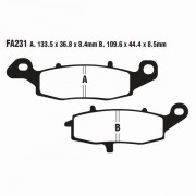EBC Тормозные колодки органические
