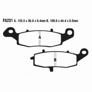 EBC Тормозные колодки органические