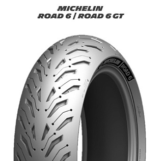 180/55-17 ZR Radial 73W Road 6 Tyre TL Rear Michelin (M1718055R6R) main image 1