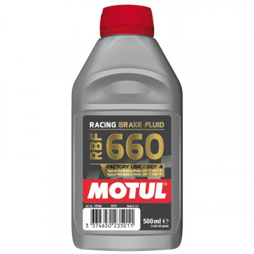 MOTUL Тормоз\жидк-ть RBF 660 Dot Factory Line 12*0.5л