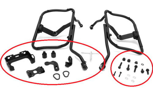 GIVI Крепеж боковых кофров Yamaha FZ8/Fazer 8 800 (10-15)(Некомплект.Отсутствуют крепежи)