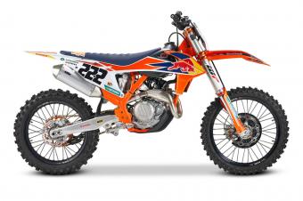 Специальная серия: кроссовые мотоциклы KTM SX-F с номерами “61” и “222”