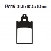 EBC Тормозные колодки органические