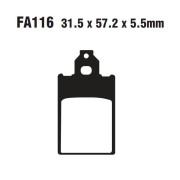 EBC Тормозные колодки органические