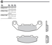 BREMBO Тормозные колодки