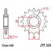 JT Звезда цепного привода JTF333.14