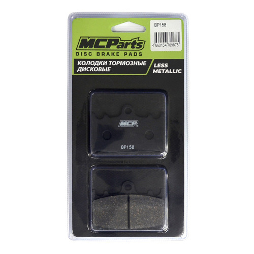 MCP Тормозные колодки аналог FA158 (LESS METALLIC)