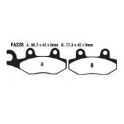 EBC Тормозные колодки синтетические