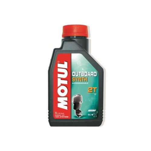 MOTUL Мотор\масло OUTBOARD SYNTH 2T, 1 л