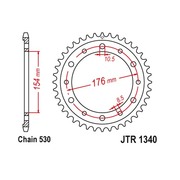 JT Звезда цепного привода JTR1340.45