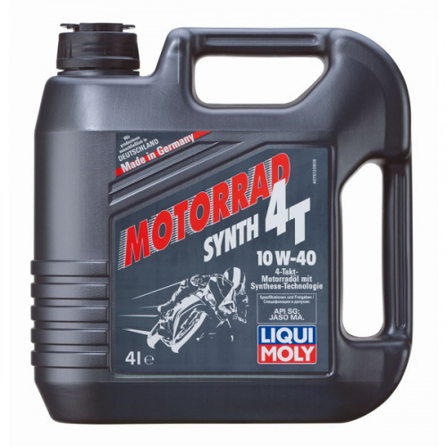 LIQUI  MOLY 4-такт. масло для мотоциклов SAE 10W-40HD (c) (4л)