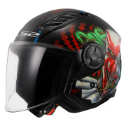 LS2 Мотошлем OF616 AIRFLOW II HAPPY DREAMS