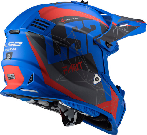 LS2 Мотошлем MX437 FAST ALPHA