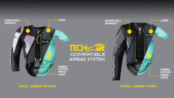 Мотожилет безопасности TECH-AIR AIRBAG SYSTEM производства компании Alpinestars
