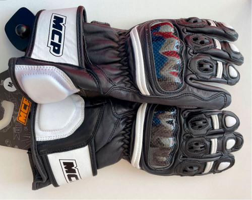 MCP Мотоперчатки летние Lasser 2 (Потемнение материала на белых сегментах)