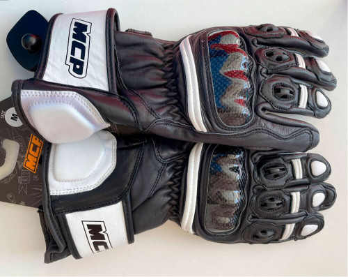 MCP Мотоперчатки летние Lasser 2 (Потемнение материала на белых сегментах)