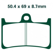 EBC Тормозные колодки органические для скутера