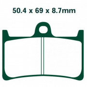 EBC Тормозные колодки органические для скутера