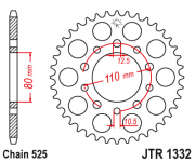JT Звезда цепного привода JTR1332.41