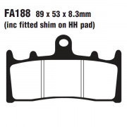 EBC Тормозные колодки органические