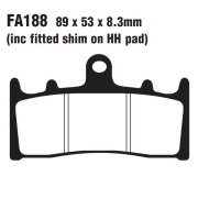 EBC Тормозные колодки органические
