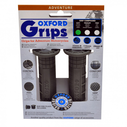 OXFORD Ручки Adventurer Grips FIRM