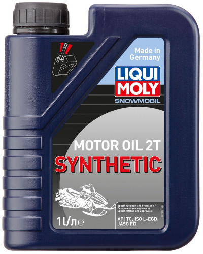 LIQUI  MOLY Синт.мот.масло д/снегоходов (1л) Snowmobil Motoroil 2T Synt
