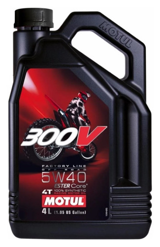 MOTUL Мотор\масло 300V 4T OFF ROAD SAE 5W40 4л