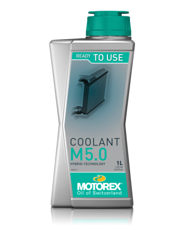MOTOREX Антифриз COOLANT M5.0 READY TO USE, 1 (л)