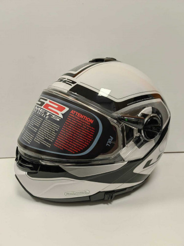 LS2 Мотошлем FF325 STROBE ELECTRIC SNOW CIVIK снегоходный (Царапина на шлеме)