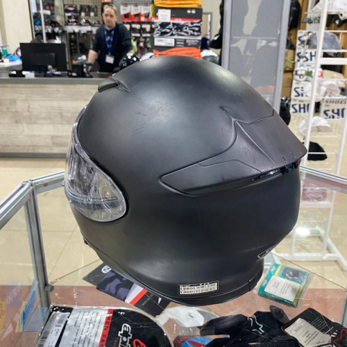 SHOEI Мотошлем NXR CANDY (Сильные потёрстости и распушился ремешок)