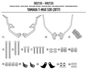 GIVI Крепеж центрального кофра Yamaha T-MAX 530 (17-18)