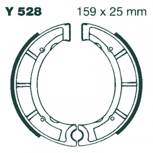 EBC Тормозные колодки барабанный тормоз