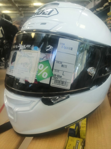 SHOEI Мотошлем X-Spirit III PLAIN (поврежден замок визора)