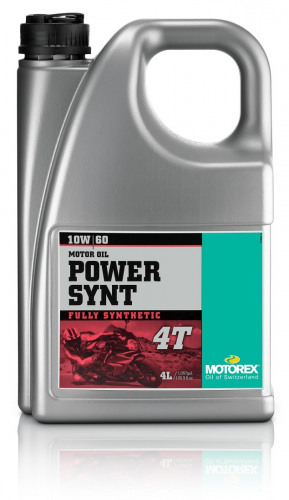MOTOREX Масло моторное POWER SYNT 4T SAE 10W/60 4л