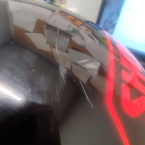 SHOEI Мотошлем NXR PHILOSOPHER(царапины  по всей скорлупе)