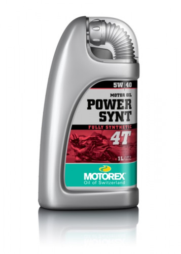 MOTOREX Масло моторное POWER SYNT 4T SAE 5W/40 1л (уценка)