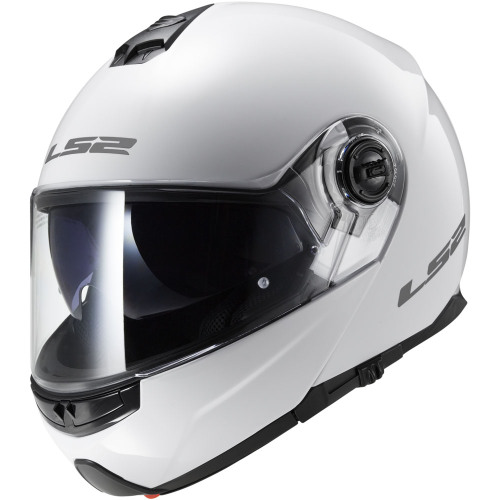 LS2 Мотошлем FF325 STROBE SNOW Solid