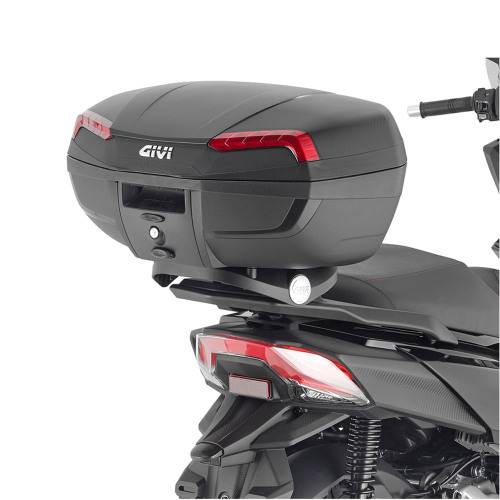 GIVI Кофр 46L BLACK RIVIERA RED REFLEC