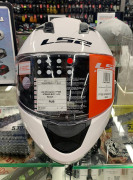 LS2 Мотошлем FF320 STREAM EVO Solid (Глубокая царапина на лбу, сзади отломан элемент вентиляции)