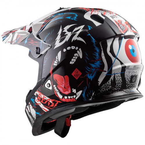 LS2 Мотошлем MX437 FAST BEAST