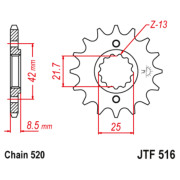 JT Звезда цепного привода JTF516.16