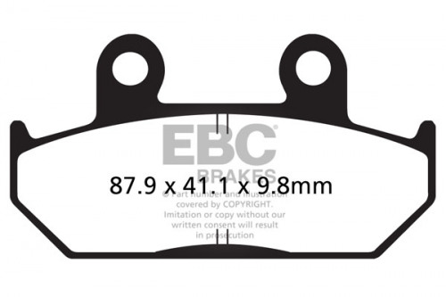 EBC Тормозные колодки органические