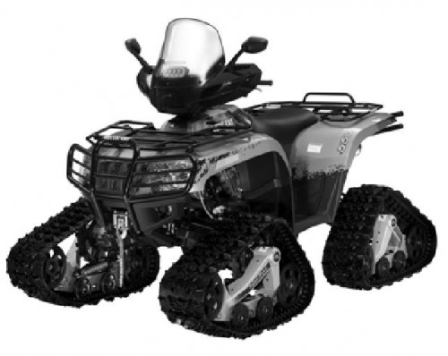 ARCTIC CAT Комплект гусениц 07-’12 550, 650, 700, TRV; ’08-’11 1000 TRV