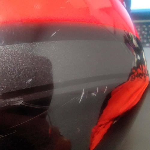 SHOEI Мотошлем NXR PHILOSOPHER(царапины  по всей скорлупе)