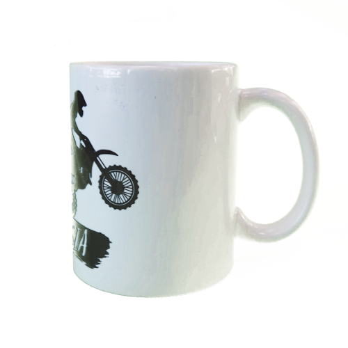 Байкленд Сублимационные белые кружки с логотипом