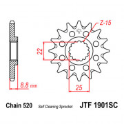 JT Звезда цепного привода JTF1901.14SC