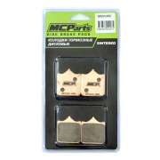 MCP Тормозные колодки аналог FA604/4HH (SINTERED)