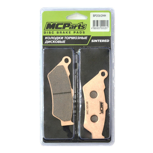 MCP Тормозные колодки аналог FA209/2HH (SINTERED)