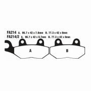 EBC Тормозные колодки органические